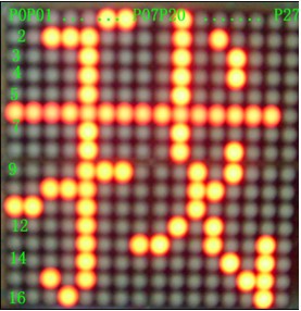 8*8点阵LED显示屏的原理详解与汉字代码